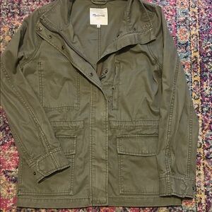 Madewell Khaki Utility Jacket